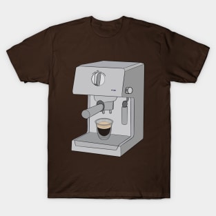 Espresso and Cappuccino Machine T-Shirt